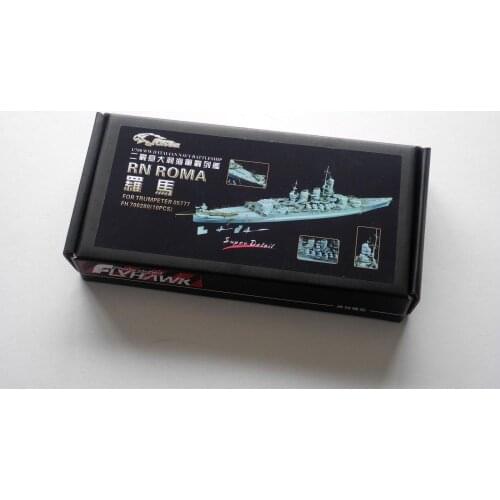 Flyhawk 700280 1/700 Italian Battleship RN Roma for Trumpeter top quality