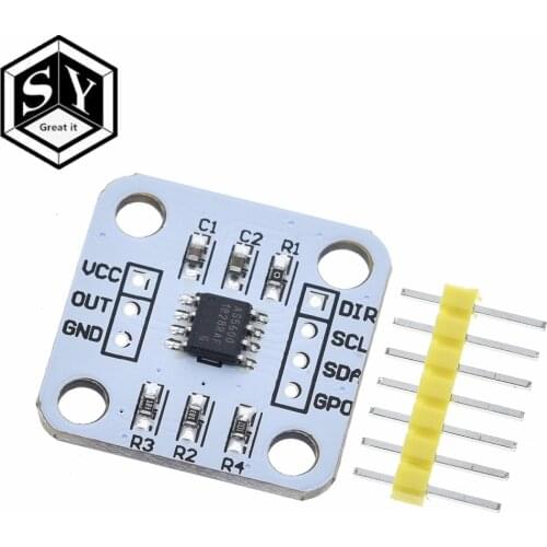 AS5600 magnetic encoder magnetic induction angle measurement sensor module 12bit high precision For aduino