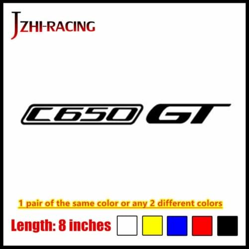 Motorcycle bike Fuel tank Wheels Fairing notebook Luggage helmet MOTO Reflective Sticker decals For BMW C650GT C650 GT