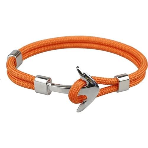 New Style Anchor Bracelet Rope Necklace Bracelet for Women Men Navy Style Gifts