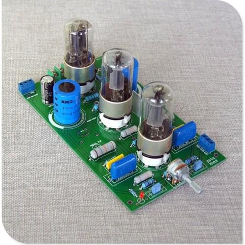 6N8P CV181 pre-amplifier board, 6Z5P bile rectifier pre-amplifier, compatible with 6SN7. the noise is only 4MV