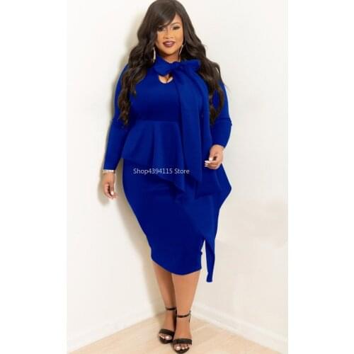 Plus size New style African Women clothing Dashiki fashion Print elastic cloth long sleeve dress size XL 2XL 3XL 4XL 5XL