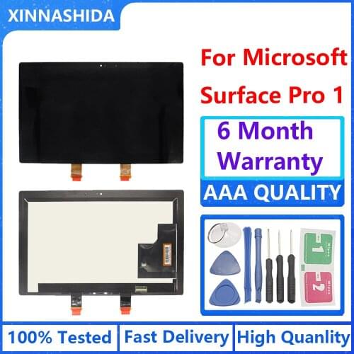 LCD Display For Microsoft Surface Pro 1 Touch Screen Digitizer Panel LCD Replacement Parts