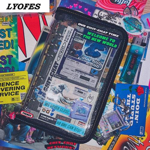 6 Ring Blinder PVC Kawaii Diary Notepads Stationery Cute Notebook Journal Sketch Books Binder Notebook Budget Book Agenda