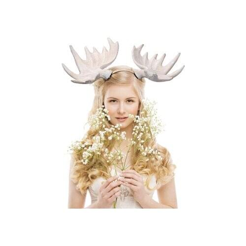 Halloween Carnival Party Prom props headdress Christmas antler headband Cosplay animation accessories