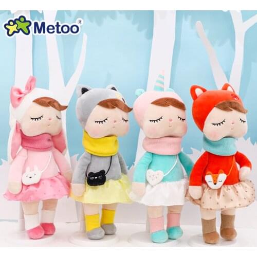 2020 Metoo Dolls Stuffed Toys For Girls Baby Beautiful Unicorns Original Forest Angela Soft Animals For Kids Infants