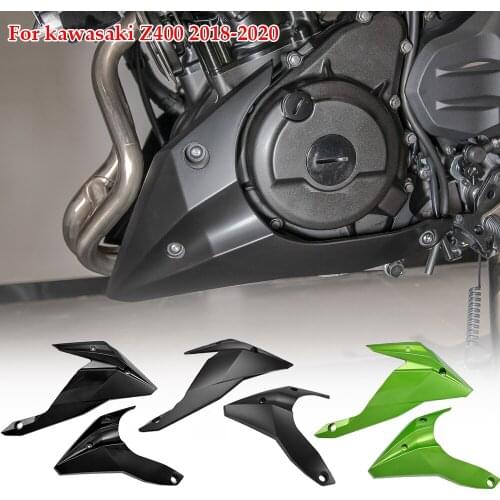 Z400 Bellypan Engnine Panel Belly pan Lower Cowl Cover Fairing for Kawasaki Z400 2018 2019 2020 2021 Motorcycle Accessories