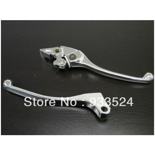 Pair Chrome Brake Clutch Levers Motorcycle For Honda 87-06 CBR 600 F1/F2/F3/F4/F4i 05 04 03 02 Cutom