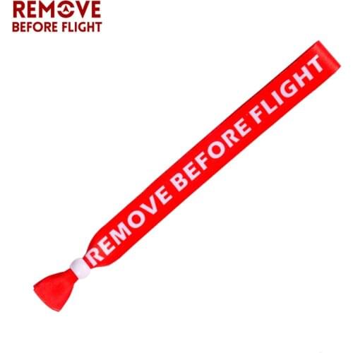 REMOVE BEFORE FLIGHT Wrist Bracelets