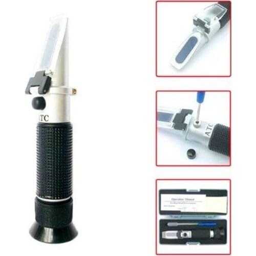 Handheld Refractometer Honey Baume Meter Honey Concentration Meter Brix Meter Honey Concentration Meter