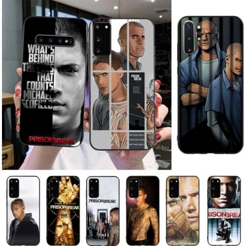 Prison Break Phone Case For Samsung S20 S10 S8 S9 Plus S7 S6 S5 Note10 Note9 S10lite