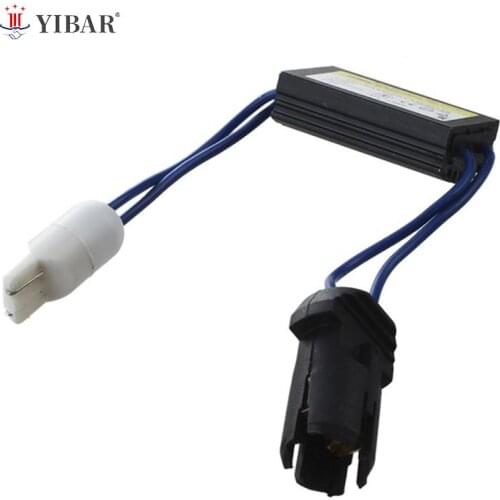T10 Cable 12V LED Warning Canceller Decoder 501 T10 W5W Car Lights Error OCB Load Resistor