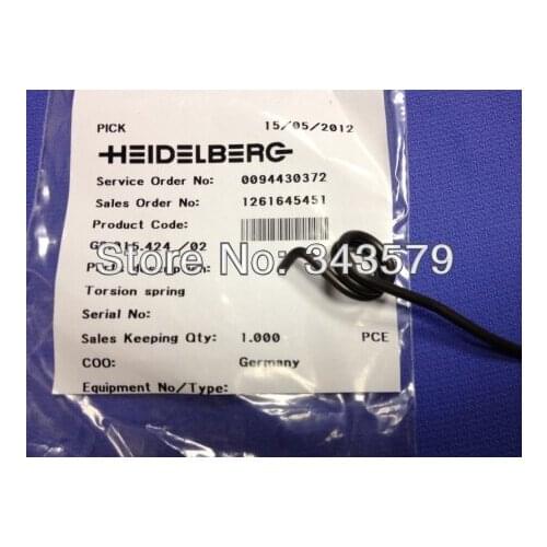 Torsion spring,G2.015.424/02, original parts