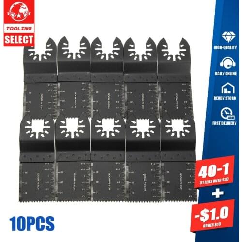 10pcs reciprocating saw blades High Carbon Steel Saw Cut Blade 34mm For Fein for Bosch for Oscillating Multi Tool High Quality