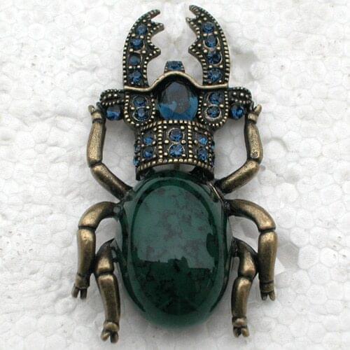 Fashion Montana Rhinestone Beetle Pin brooches C2013 L4