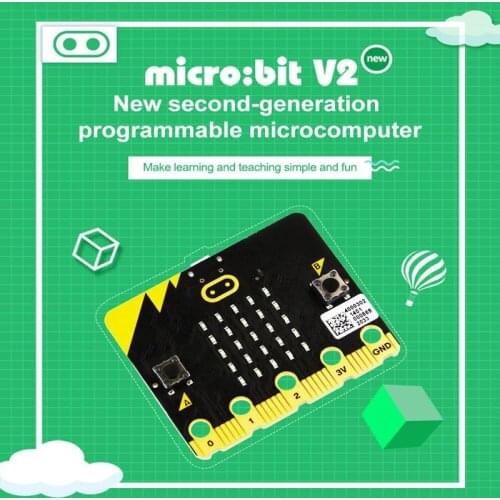 Newest Updated Micro:bit V2 BBC Offical Microbit Programmable Learning Development Board for DIY Projects