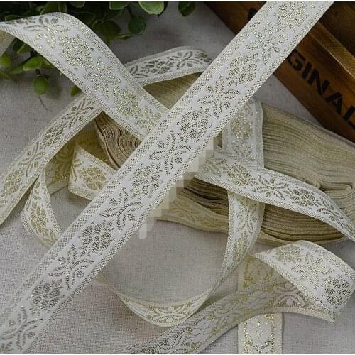 2015 NEW ZAKKA fashion accessories DIY handmade embroidery lace ethnic woven polyester jacquard ribbon 2cm 40yards / lot