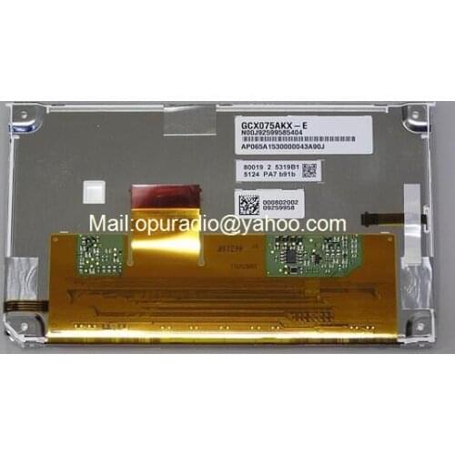 Origianl new 6.5" screen GCX075AKX LCD display with touch panel for VW Tiguan RNS510 GPS navigation