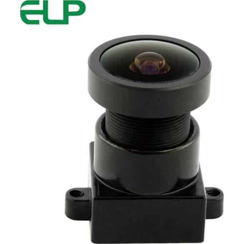 HD wide angle 170 degree fisheye lens with lens seat