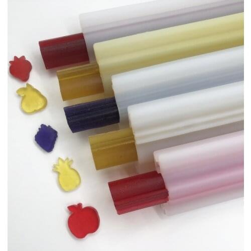 Fruit Tube Column Silicone Soap Mold Candle Soap Making Mold Embed Soap in Soap Making Supplies for DIY Crafts