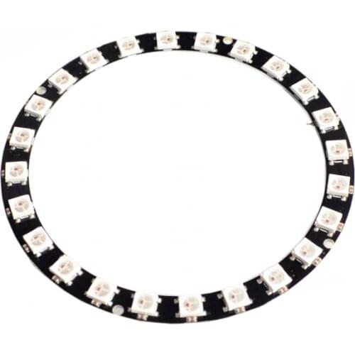 LED Ring 24 x WS2812 5050 RGB LED with Integrated Drivers