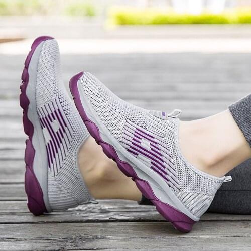 Summer Women Flats Breathable Mesh Flat Platform Shoes Loafers Casual Shoes Women Fashion Outdoor Walking Shoes Running Shoes