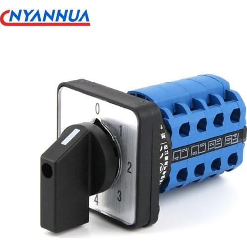 Universal Transfer Switch LW26-20/4 Five-Speed Four-Section Power Switch Signal Selection Rotary Circuit Control
