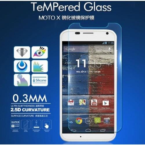Tempered Glass For Motorola Moto X Screen Protector protective film For XT1058 XT1053 XT1052 XT1055 Glass