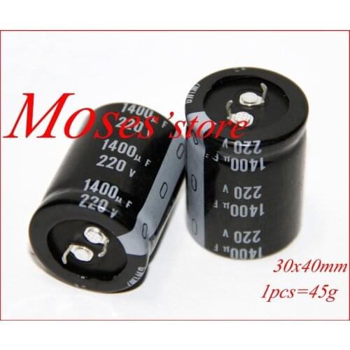 220v 1400uf Original brand new nichicon Electrolytic Capacitor Radial Capacitance 30x40mm (20pcs)