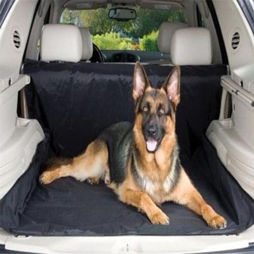 2020Dog car seat cover 600D oxford cloth material waterproof pet carrier car rear row protection seat cushion anti-hair removal