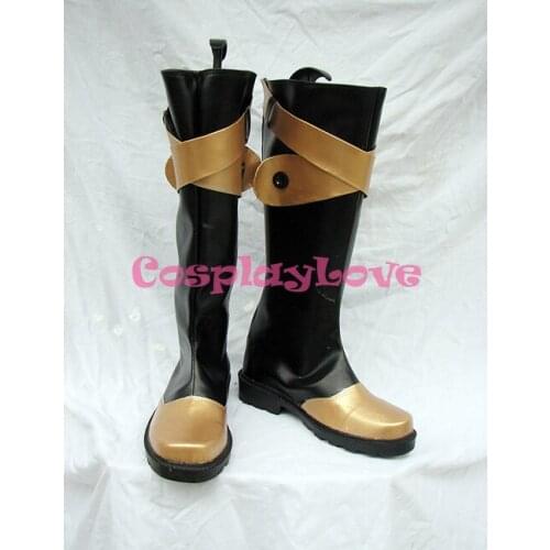 D.Gray-man Cloud Nyne Cosplay Shoes Boots Hand Made Custom-made For Halloween Christmas CosplayLove