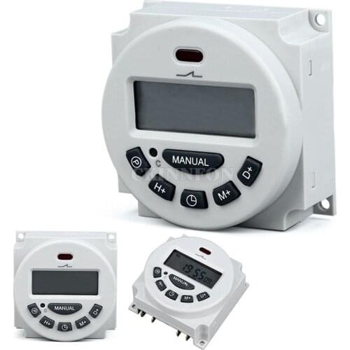 DHL 20PCS AC 16A 12V/24V/110V/220V LCD Digital Power Programmable Relay Time Timer Switch