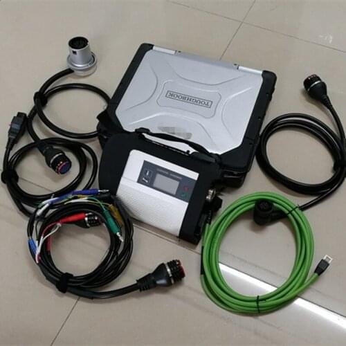 Mb star diagnostic tool c4 + SSD SUPER newest software 2020.12 laptop cf-30 ram 4g ready to use for cars and trucks top quality