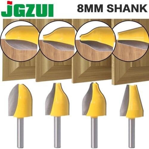 1PC 8mm Shank Panel Raiser Router Bit - Vertical - Ogee Bead - cutter woodworking bits wood milling cutter