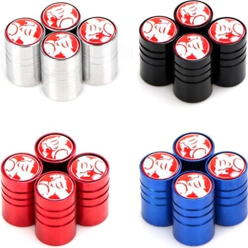 4PCS Car Valve Caps For Holden HSV H SV Commodore VT VX VU VY VZ VE Accessories Car Styling Wheel Tire Tyre Stem Covers