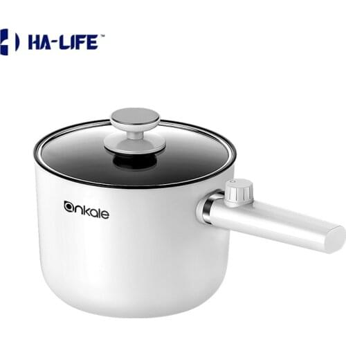 HA-Life Multi-function Electric Skillet Mini Cooking Noodles 220v Pot Single Small Fry Pan Portable Electric Chinese Frying Pans