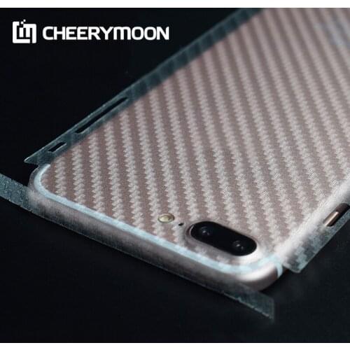 Multi-Grain Transparent Decorative For iPhone 7 Plus Mobile Phone Protector iPhone7 Back Film Protective Stickers