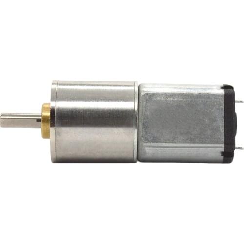 DC 6V Gear Reduction Motor 30-600RPM Micro Speed Gear Motor Mini Metal Electric Gear Reducer Motor High Torque Gear Motor