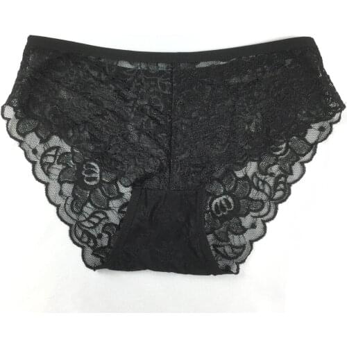 New ladies underwear French elegant lace breathable comfortable close-fitting hip breathing bottom crotch 30085