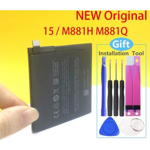 New Original 3000mAh BA881 Battery For Meizu 15 M881H M881Q Smart Mobile Phone High Quality In Stock With Tracking Number