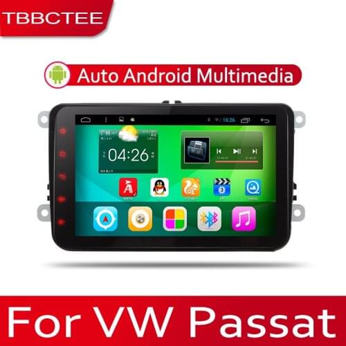 TBBCTEE Car Android System 1080P IPS LCD Screen For Volkswagen VW Passat 2005-2010 Car Radio Player GPS Navigation BT WiFi AUX
