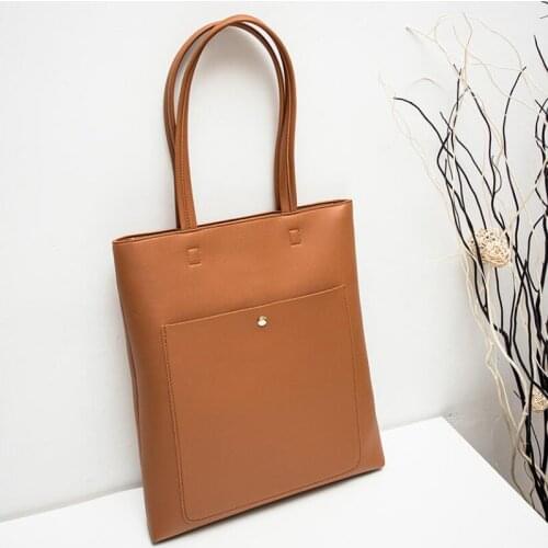 Vintage Womens Handbags Simple Design Luxury Women Shoulder Bags Female Top-handle Bags Fashion Large Capacity Handbags