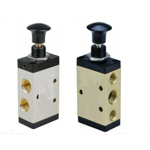 1/8" 4R series 2/5 way hand pull valve 4R110-06