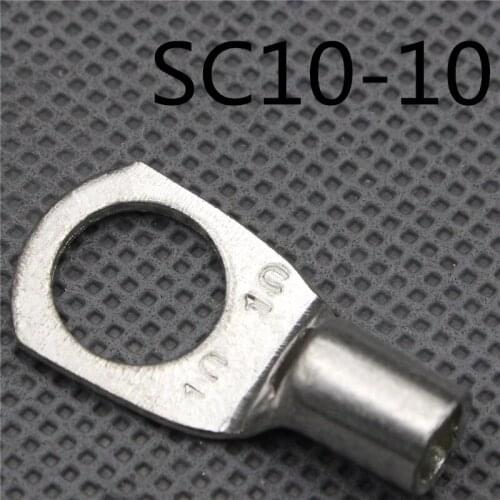 1piece SC(JGK)10-10 tinned copper cable lugs crimp type Electric power fittings equipment contact B type