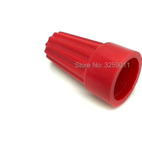 1PCS Screw - On Wire Connectors Screw Press Line Cap Standard Type P8 Red Spring wire Terminals Electrical Lugs Press Lin Cap