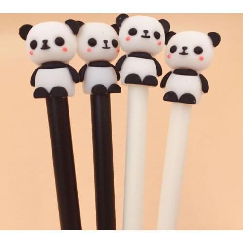 36 Pcs/lot Cute Panda Animal Gel Pen Ink Pen Promotional Gift Stationery School & Office Supply