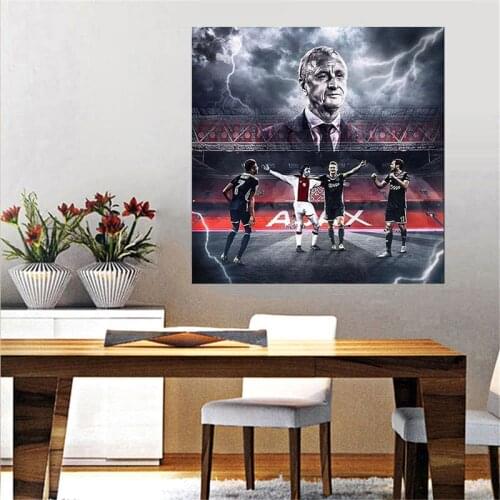 New 5d diy Diamond Embroidery football pattern AJAX Diamond painting Cross Stitch of Rhinestones Scenic 3D paint by diamonds