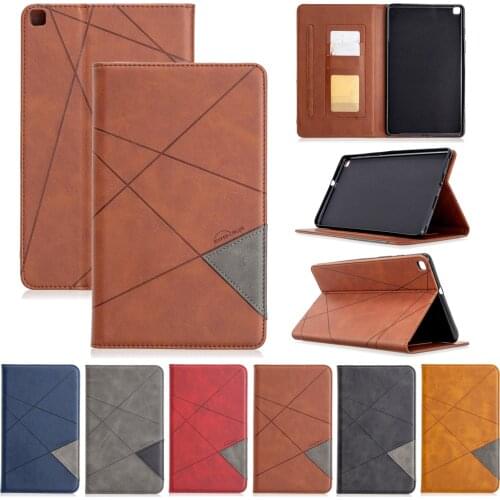 For Samsung Galaxy Tab A 8 2019 Case PU Leather Business Stand Shell for Samsung Tab A 8.0 A8 2019 Cover SM-T290 SM-T295 Funda