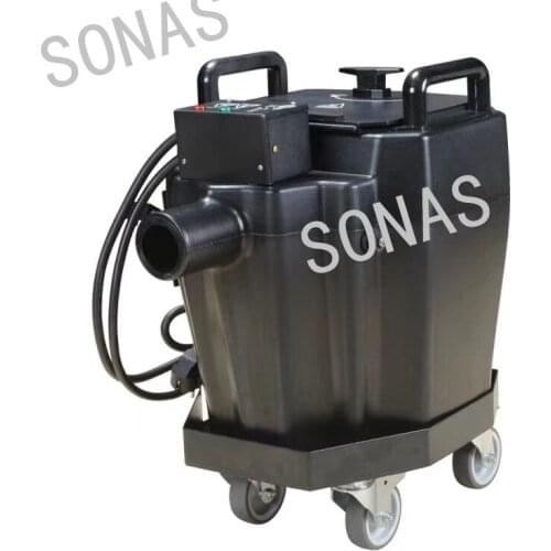 3500w dry ice fog machine stage effect dry ice machine low ground smoke machine for dj party events with Movable Wheel base