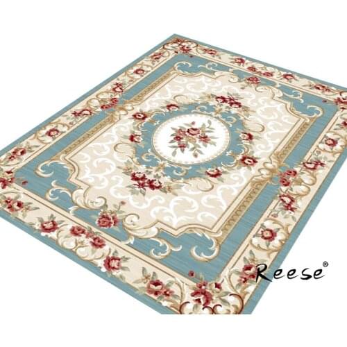 Reese Retro Area Rug Classic Pattern Carpets For Living Room Bedroom Bathroom Diningroom Hotel Customizable Washable Anti Slip